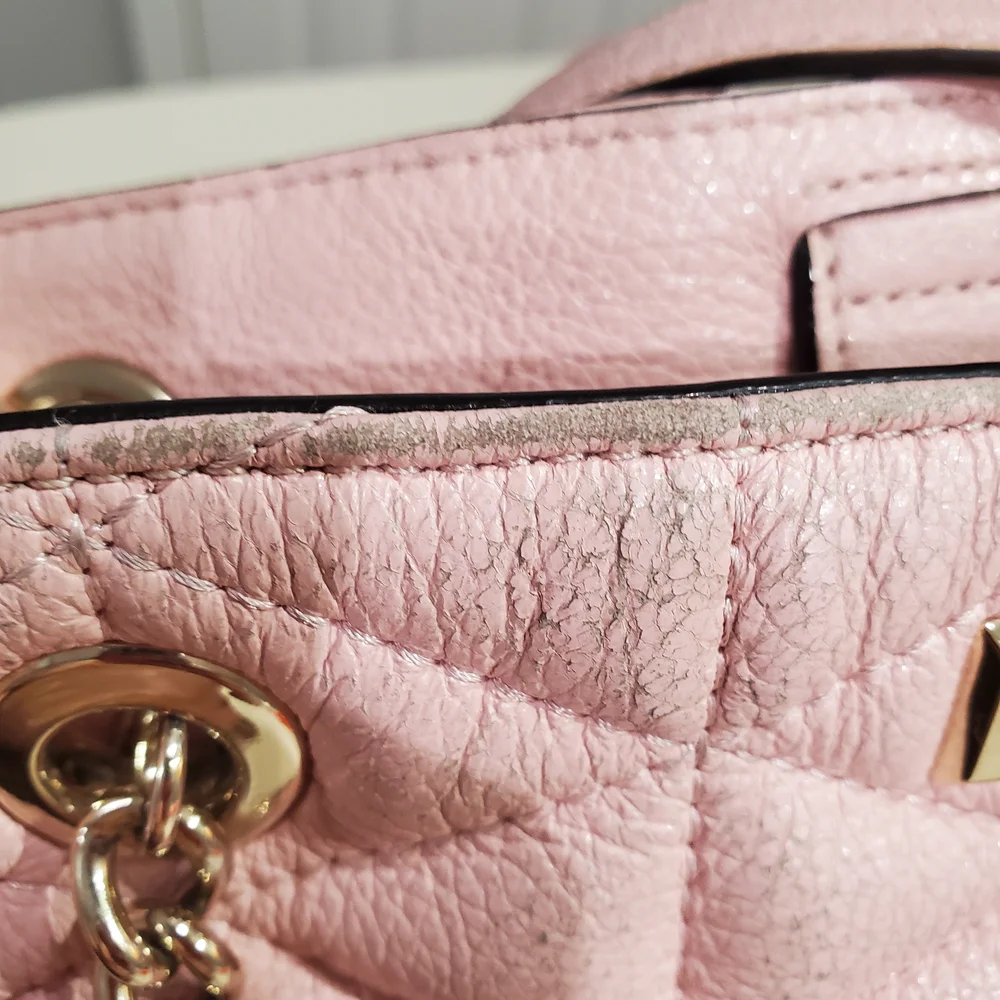 Kate Spade Quilted Pink Leather Tote‎ Handbag